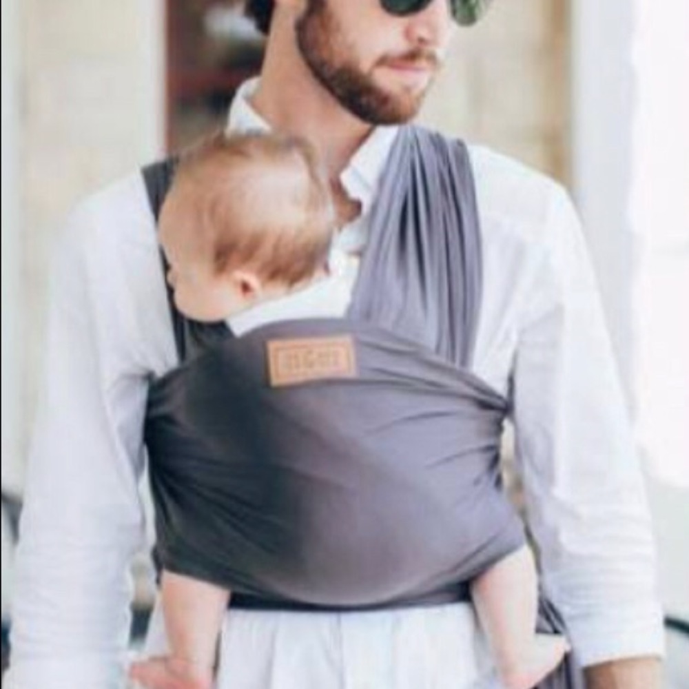 Tuck and Bundle Baby Wrap-Slate Gray NWT